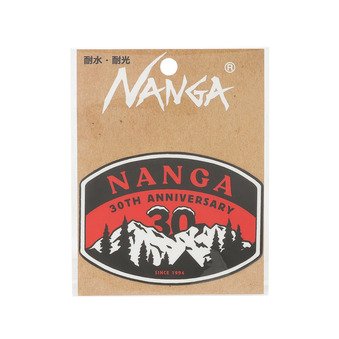 NANGA 30TH ANNIVERSARY STICKERナンガ30イヤーアニバーサリーステッカー